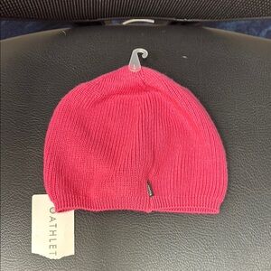 Athleta Pink Knit Beanie